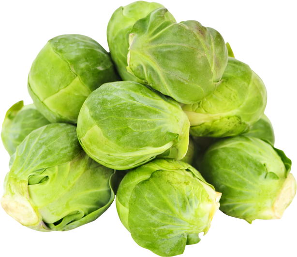 Isolated Brussels Sprouts
